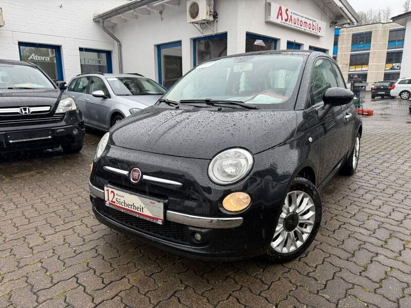 Colore esterno vesuvio schwarz Gebraucht 2014 Fiat 500 Lounge Kleinwagen | 5.899 € (Fairer Preis) - Bild 1/4