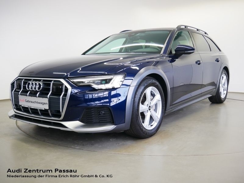 Blau Gebraucht 2022 Audi A6 Allroad Kombi | 44.770 € (Etwas zu teuer) - Bild 1/4
