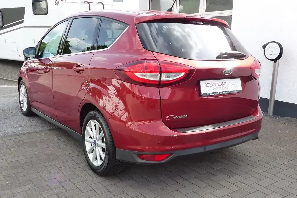 Gebraucht Ford C-MAX Titanium 170 PS (125 kW) 2016 Rot Van / Kleinbus