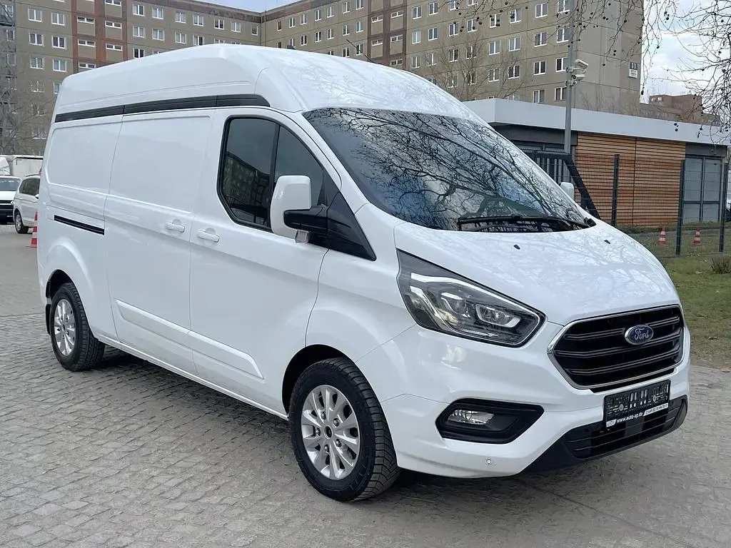 Occasion Ford Transit Custom 170 ch (125 kW) 2021 Blanc Monospace