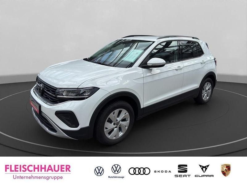Weiss Gebraucht 2023 VW T-Cross Life SUV | 22.480 € (Fairer Preis) - Bild 1/4