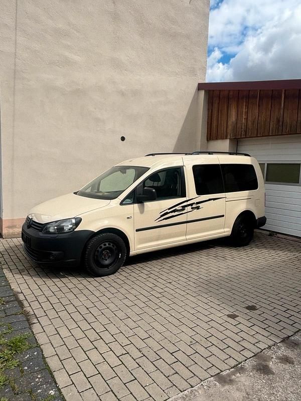 Gelb Gebraucht 2012 VW Caddy Maxi Van / Kleinbus | 4.690 € (Superpreis) - Bild 1/4
