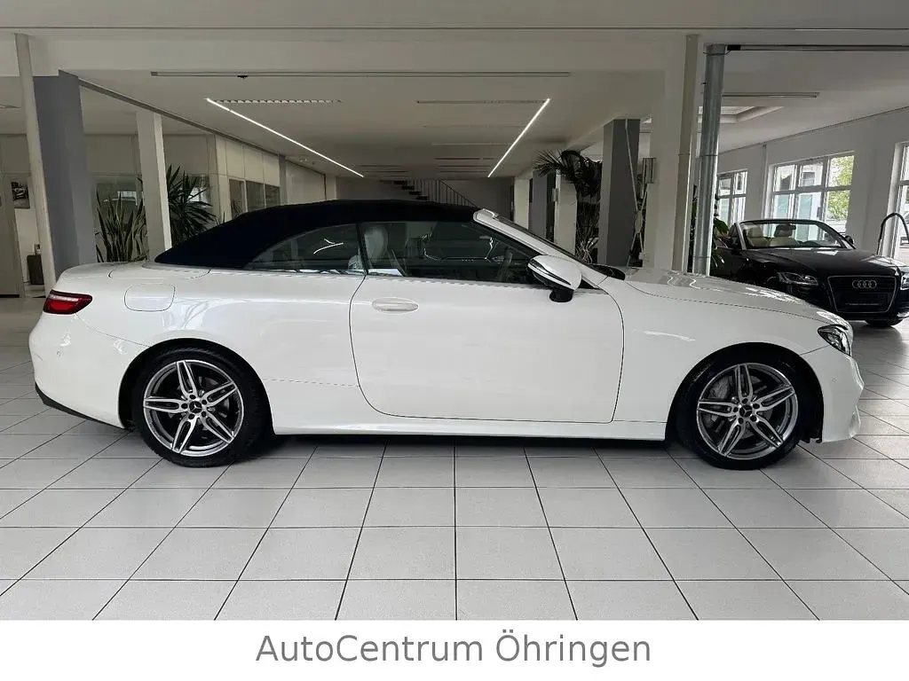 Gebraucht Mercedes E300 AMG line 245 PS (180 kW) 2017 Weiß Cabrio