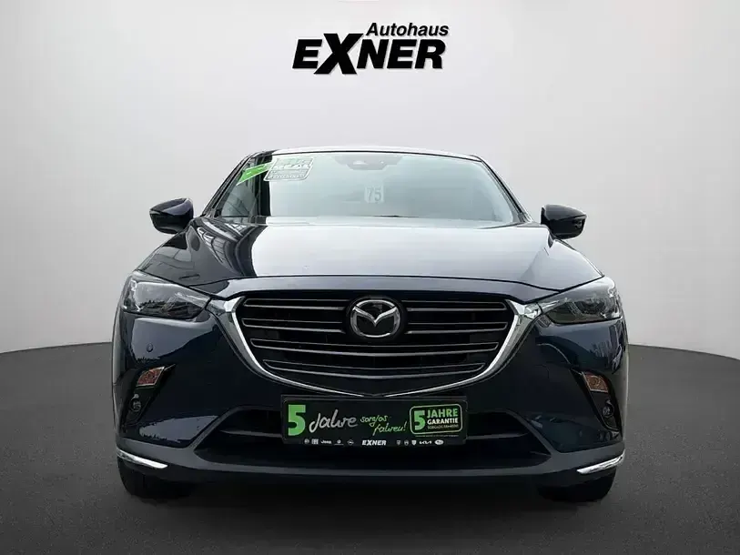 Gebraucht Mazda CX-3 Sports-Line 116 PS (85 kW) 2018 Deep crystal blue SUV