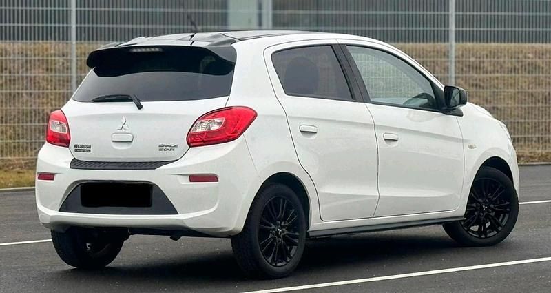 Gebraucht Mitsubishi Space Star Diamant Edition 80 PS (58 kW) 2019 Weiß Kleinwagen