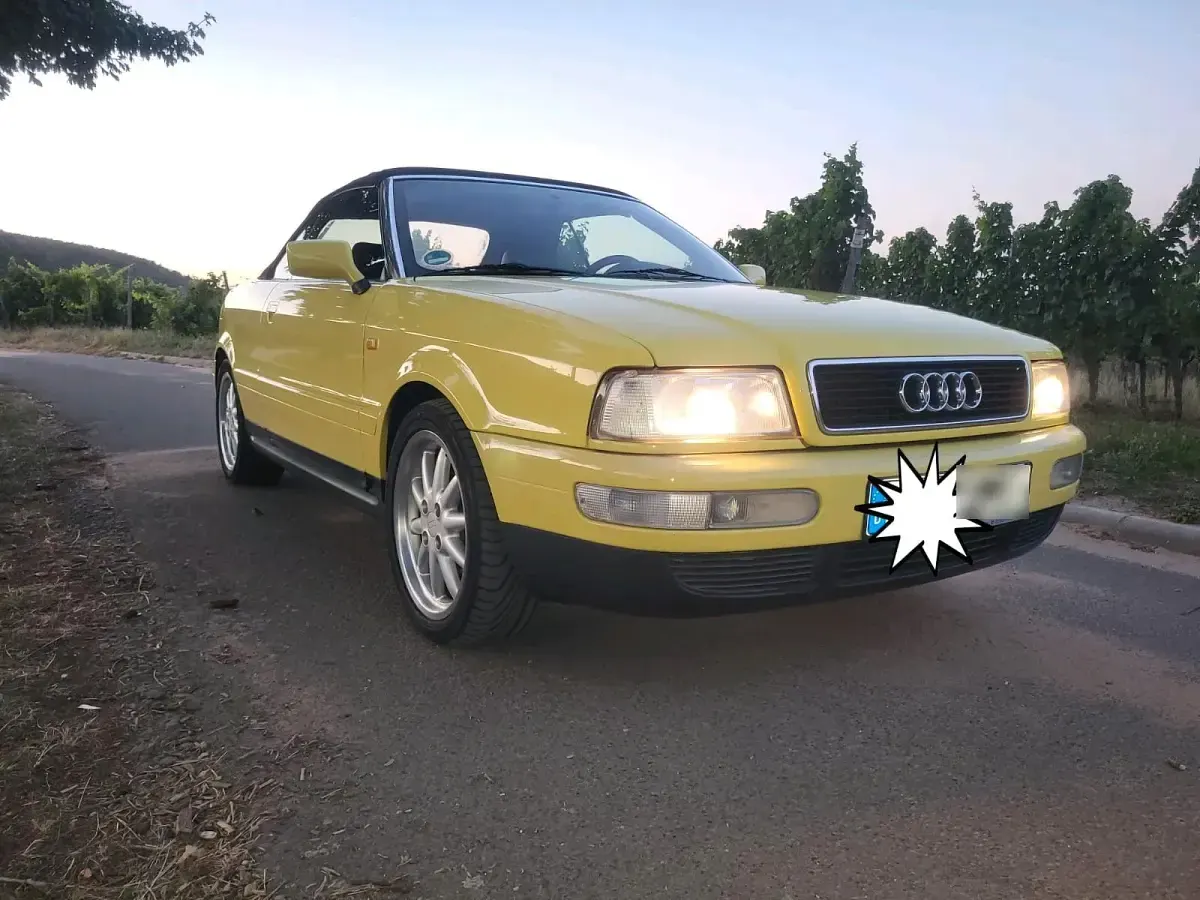 Usata Audi 80 174 CV (127 kW) 1997 Giallo Cabrio