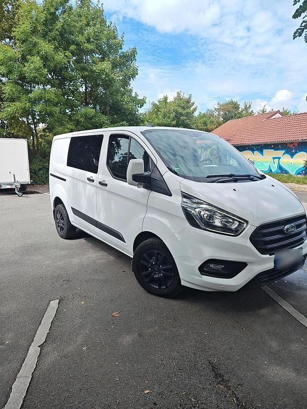 Gebraucht Ford Transit Custom 131 PS (96 kW) 2021 Weiß Van / Kleinbus