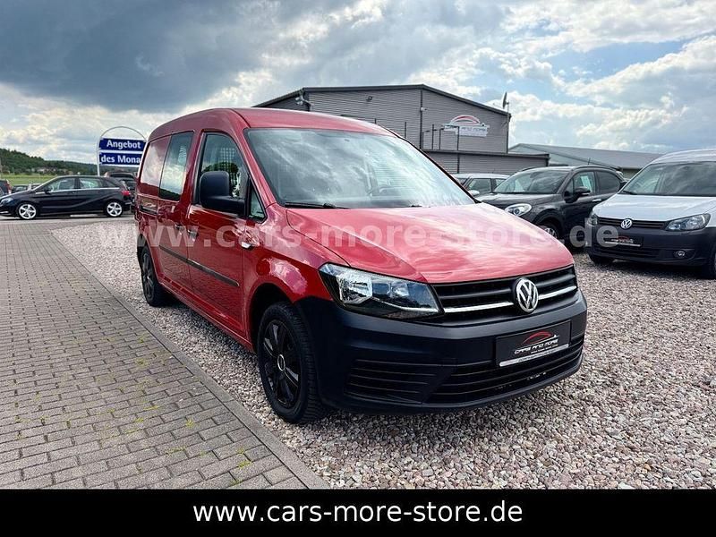 Gebraucht VW Caddy Maxi 102 PS (75 kW) 2017 Rot Van / Kleinbus