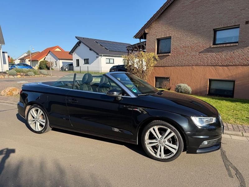 Gebraucht Audi A3 Cabriolet S-Line 125 PS (91 kW) 2014 Schwarz Cabrio