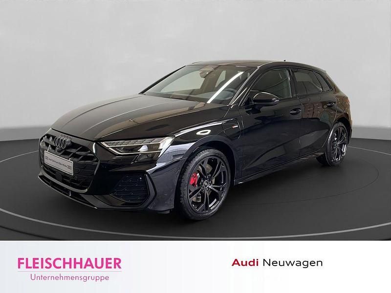 Schwarz Neu 2025 Audi A3 Sportback e-tron S-Line Limousine | 44.880 € (Guter Preis) - Bild 1/4