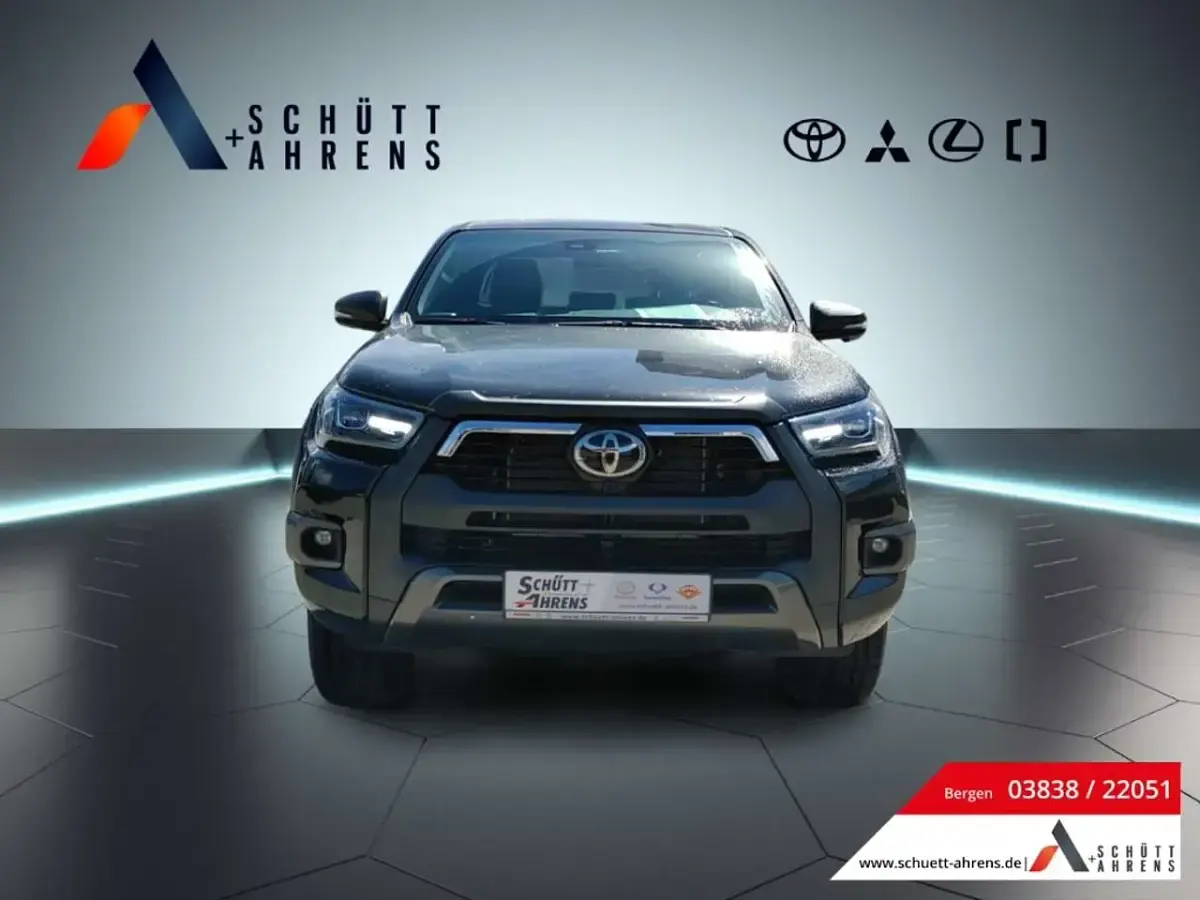 Neu Toyota HiLux 205 PS (150 kW) 2026 Schwarz Pickup