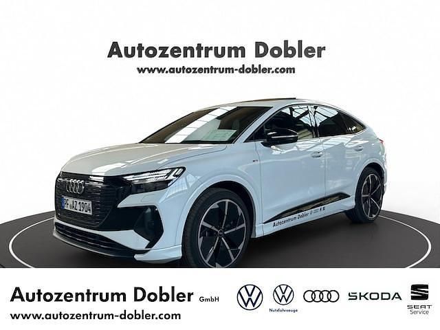 Weiß Gebraucht 2022 Audi Q4 Sportback e-tron S-Line SUV | 35.670 € (Superpreis) - Bild 1/4