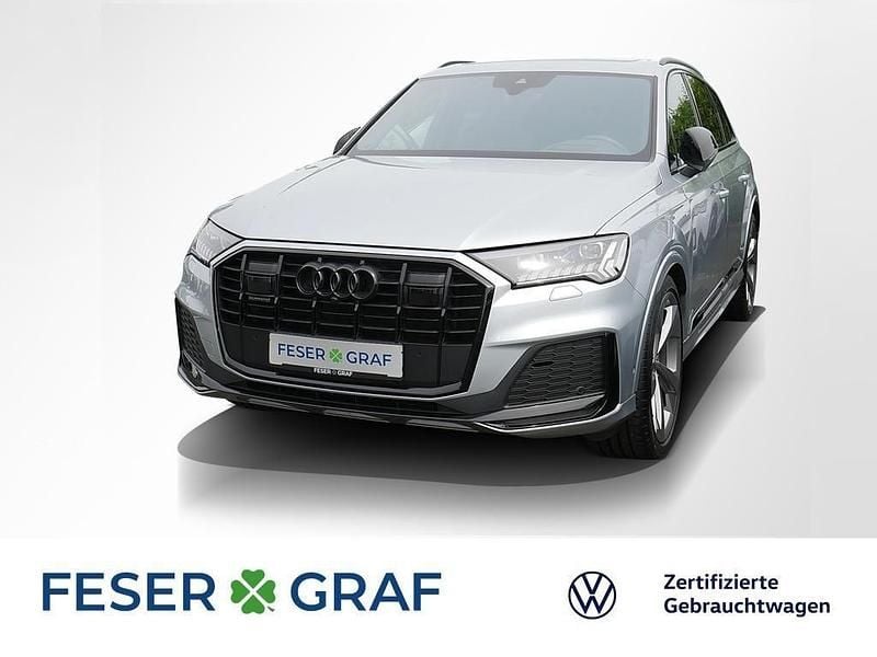 Satellitsilber metallic Gebraucht 2023 Audi Q7 S-Line SUV | 64.940 € (Guter Preis) - Bild 1/4