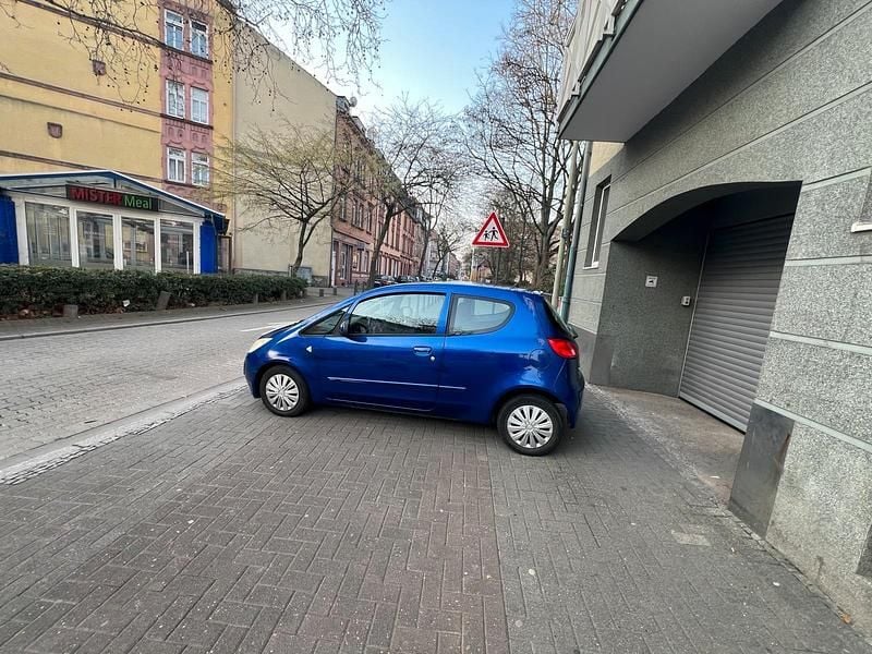 Gebraucht Mitsubishi Colt 70 PS (51 kW) 2007 Blau Kleinwagen