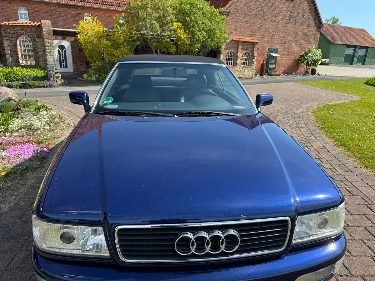 Occasion Audi 80 125 ch (91 kW) 1999 Bleue Cabriolet