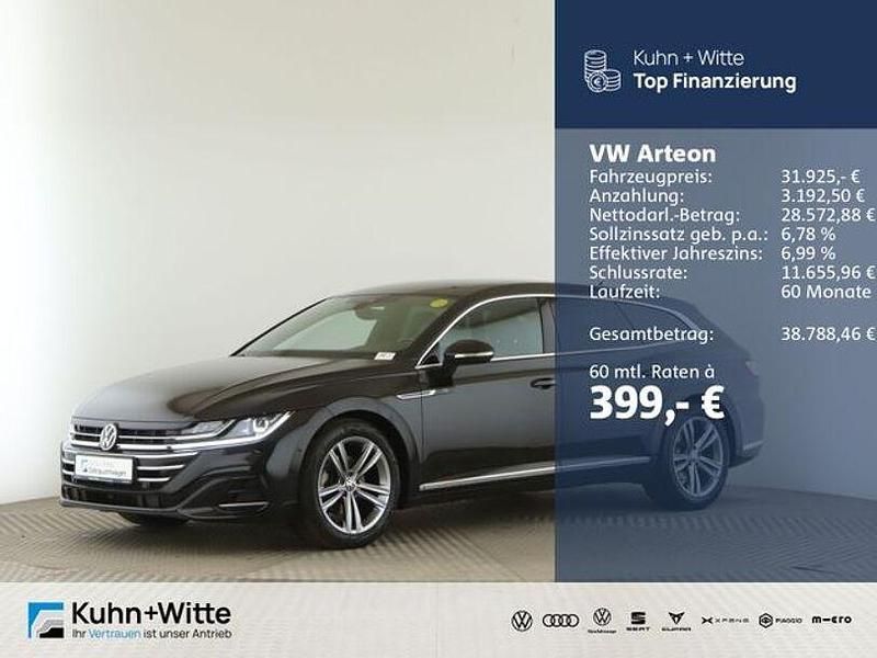 Deep black perleffekt Gebraucht 2022 VW Arteon R-line Kombi | 31.925 € (Fairer Preis) - Bild 1/3