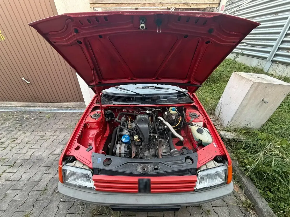 Gebraucht Peugeot 205 60 PS (44 kW) 1991 Rot Kleinwagen