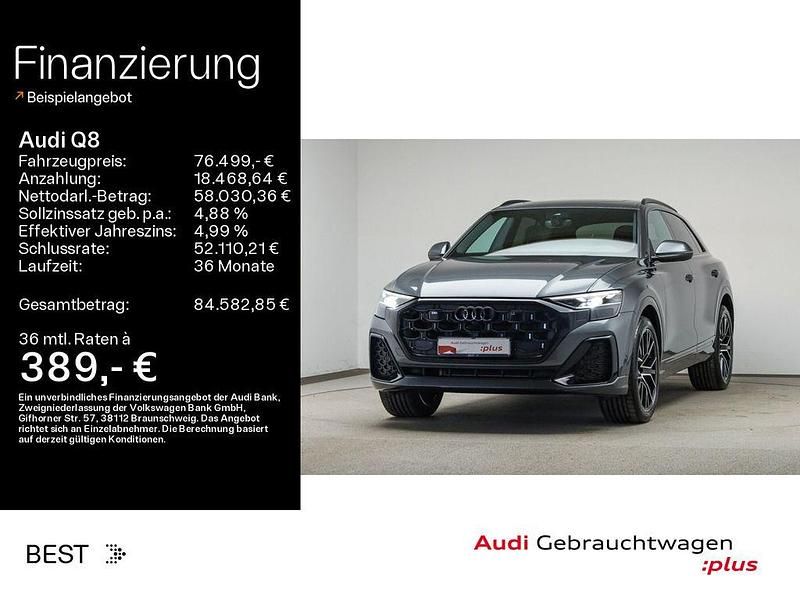 Gebraucht Audi Q8 S-Line 286 PS (210 kW) 2025 Daytonagrau perleffekt (metallic) SUV