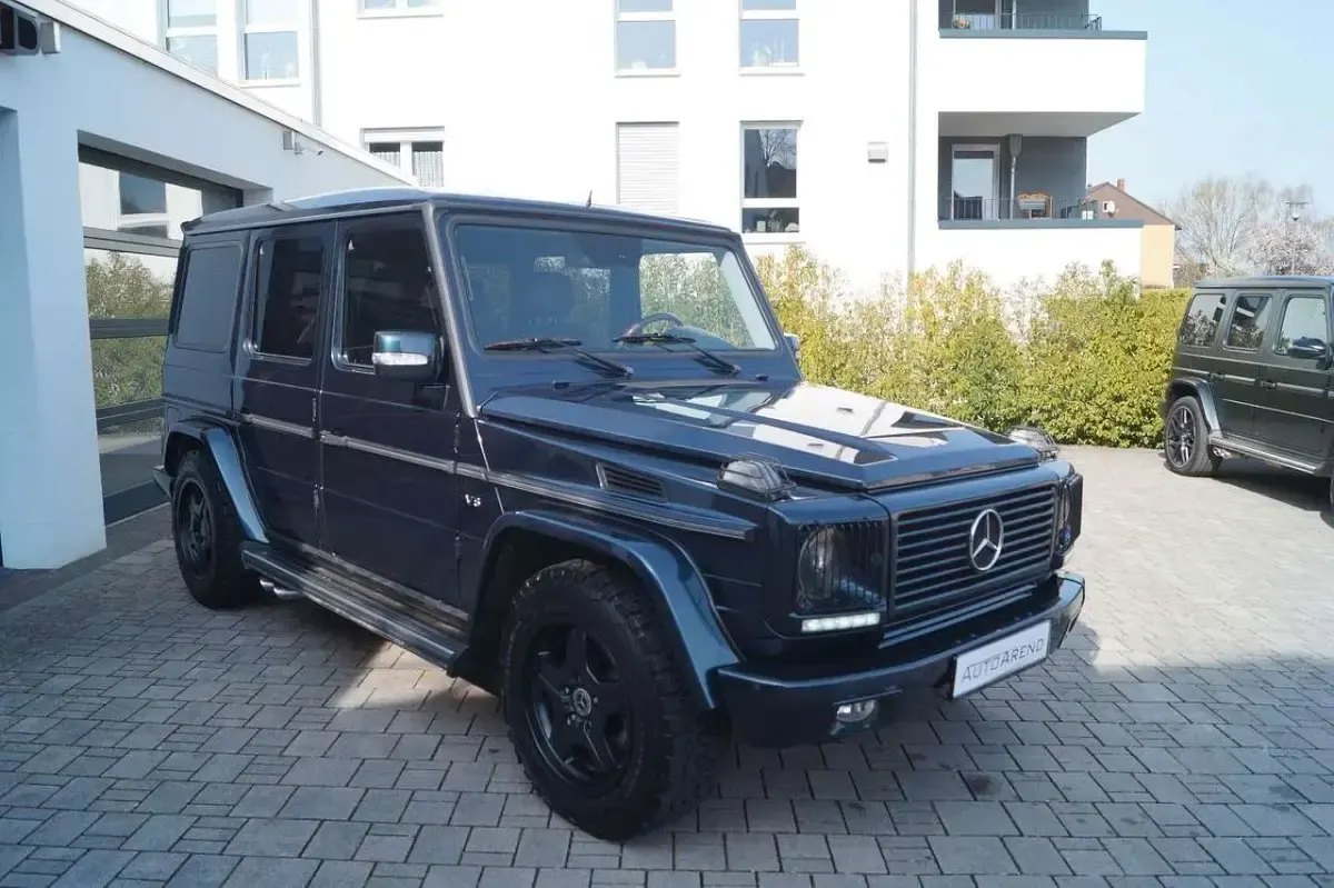 Gebraucht Mercedes G500 296 PS (217 kW) 2004 Smaragdschwarz (metallic) SUV