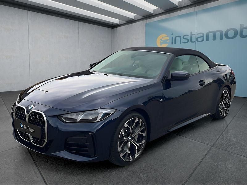 Blau Neu 2025 BMW 430 Cabriolet Cabrio | 91.199 € - Bild 1/4