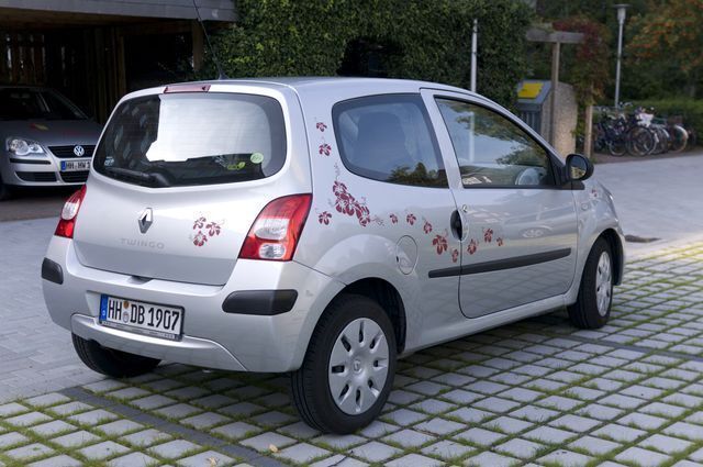 Gebraucht Renault Twingo Expression 76 PS (55 kW) 2008 Grau metallic Kleinwagen