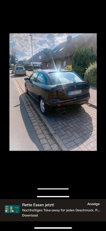 Gebraucht Opel Astra 1999 Schwarz Coupé
