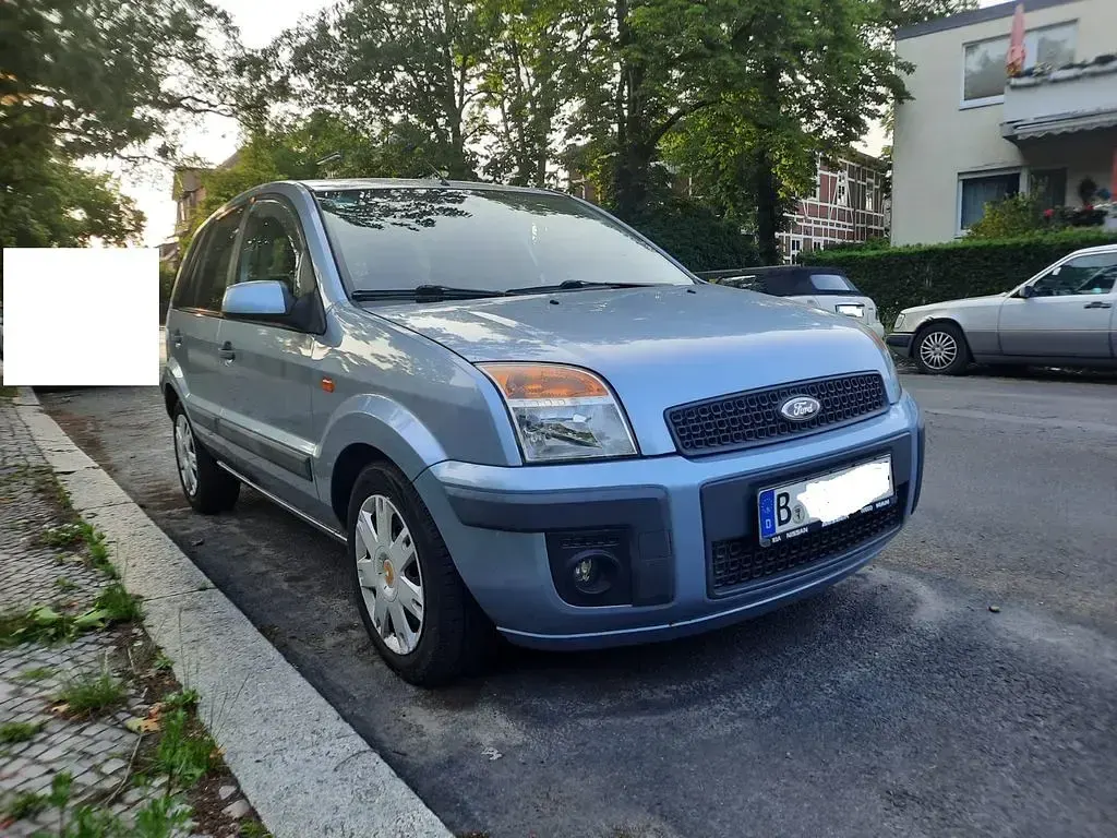 Gebraucht Ford Fusion 90 PS (66 kW) 2006 Blau Kleinwagen