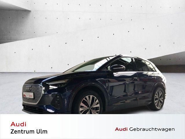 Navarrablau metallic Gebraucht 2022 Audi Q4 e-tron Advanced SUV | 29.460 € (Guter Preis) - Bild 1/4