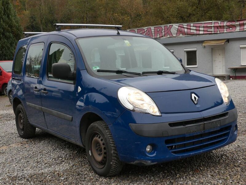 Blau Gebraucht 2009 Renault Kangoo Happy Family Van / Kleinbus | 1.990 € (Superpreis) - Bild 1/4