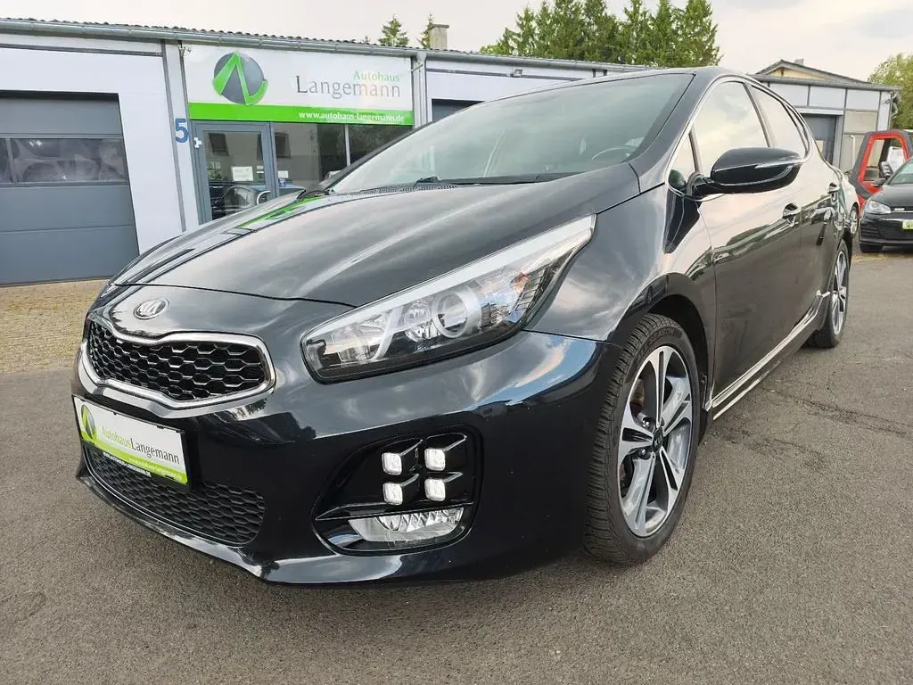 Gebraucht Kia Ceed GT-Line 136 PS (100 kW) 2017 Schwarz Kleinwagen