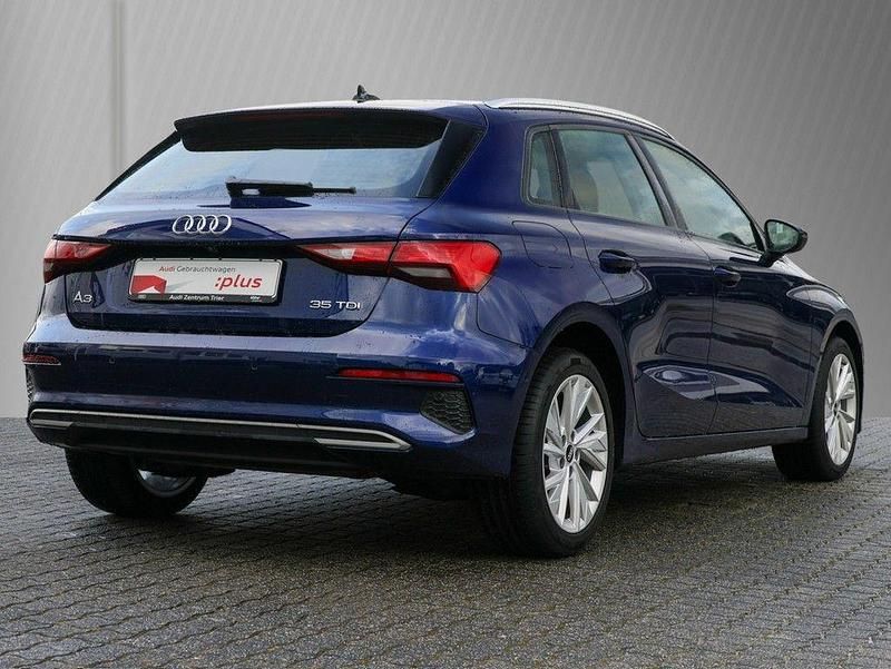 Brugt Audi A3 Advanced 150 HK (110 kW) 2021 Blå Sedan
