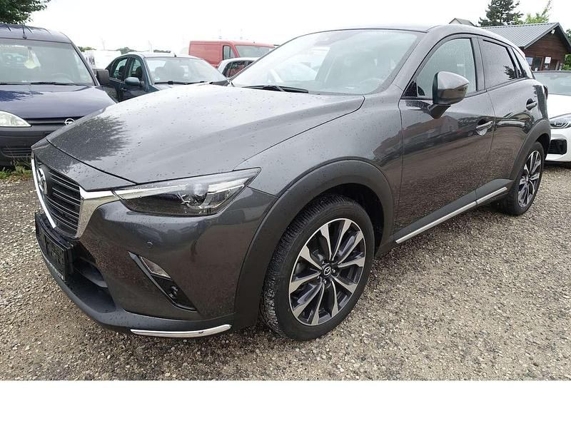 Grau Gebraucht 2019 Mazda CX-3 Sports-Line SUV | 19.950 € (Teuer) - Bild 1/4