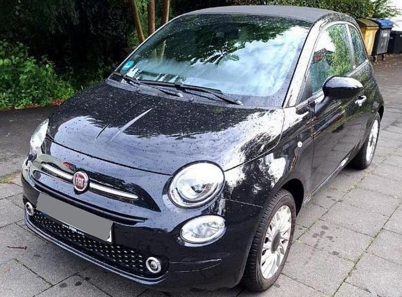 Schwarz Gebraucht 2022 Fiat 500C Connect Cabrio | 14.730 € (Fairer Preis) - Bild 1/1
