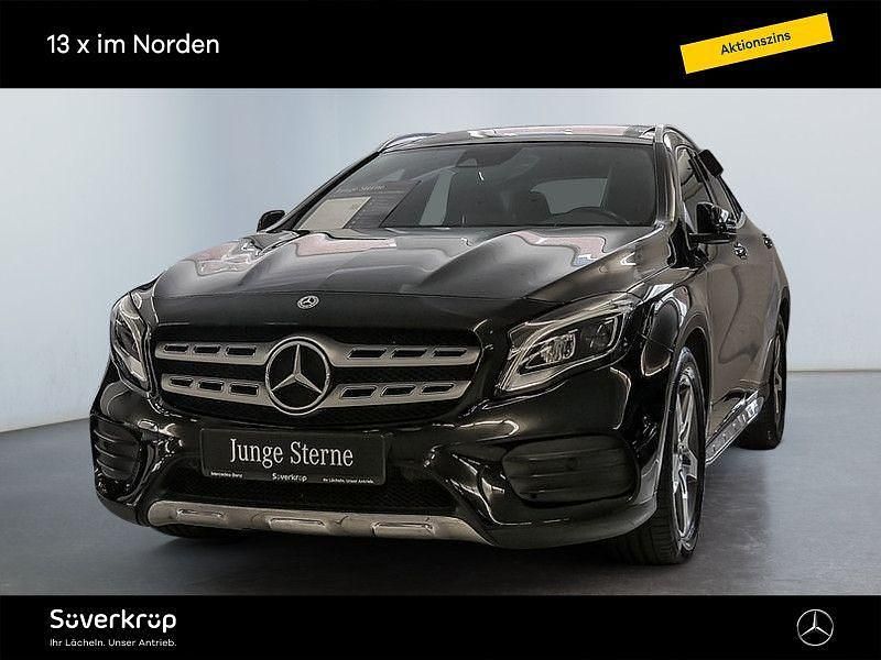 Metalliclack kosmosschwarz (metallic) Gebraucht 2019 Mercedes GLA250 AMG SUV | 26.580 € (Fairer Preis) - Bild 1/4