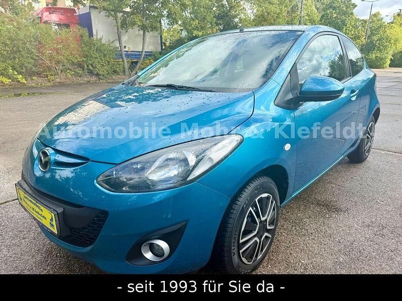 Blau Gebraucht 2013 Mazda 2 Edition Kleinwagen | 5.499 € (Fairer Preis) - Bild 1/4