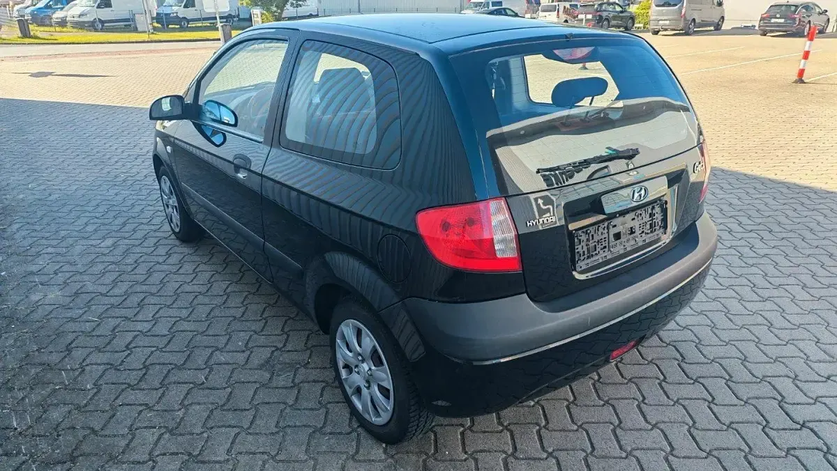 Gebraucht Hyundai Getz 60 PS (44 kW) 2008 Schwarz Kleinwagen
