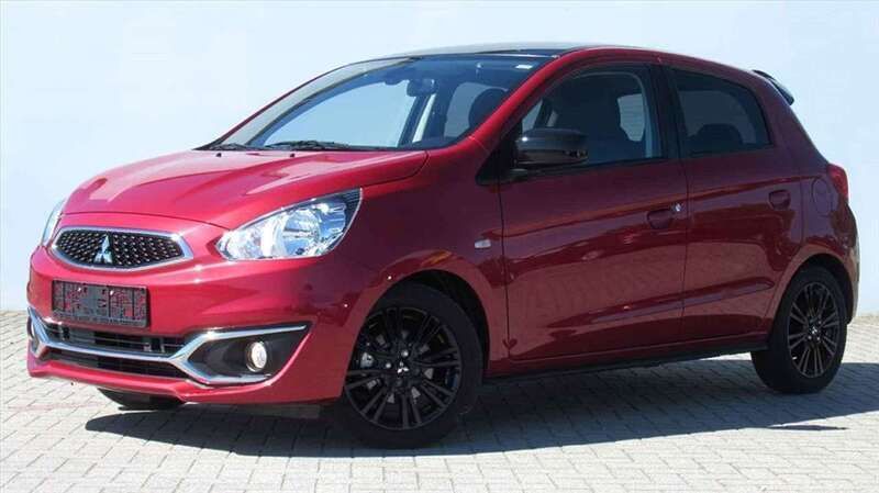 Rot zweifarbig / metallic Gebraucht 2019 Mitsubishi Space Star Kleinwagen | 10.450 € (Etwas zu teuer) - Bild 1/4