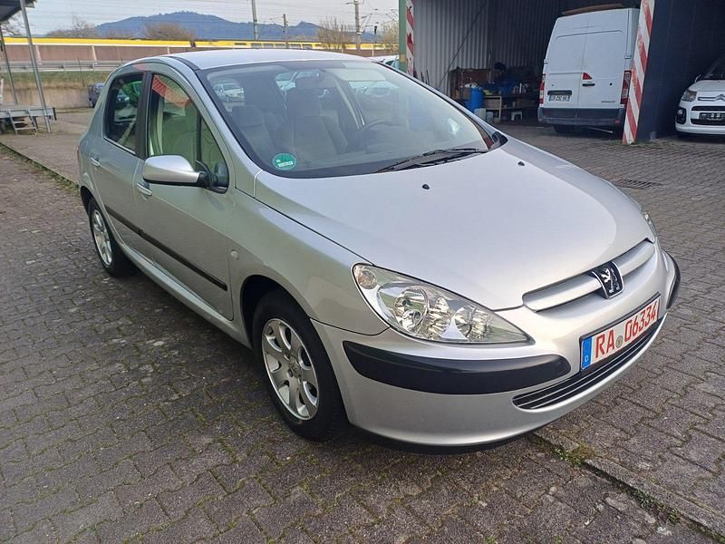 Gebraucht Peugeot 307 109 PS (80 kW) 2002 Silber Kleinwagen
