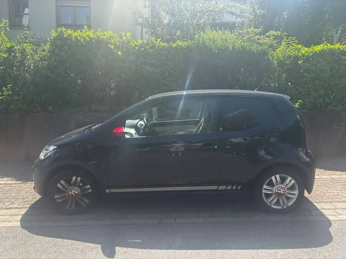 Gebraucht VW up! Beats 60 PS (44 kW) 2020 Schwarz Kleinwagen
