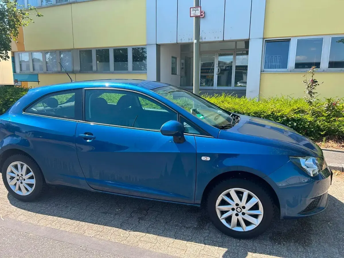 Gebraucht Seat Ibiza 60 PS (44 kW) 2014 Blau Kleinwagen