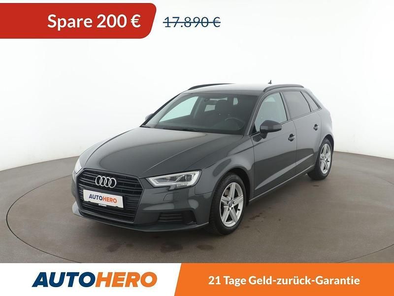 Grau Gebraucht 2019 Audi A3 Sport Limousine | 17.690 € (Guter Preis) - Bild 1/3