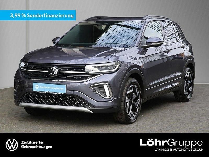 Rauchgrau metallic Gebraucht 2025 VW T-Cross R-line SUV | 28.780 € (Etwas zu teuer) - Bild 1/3
