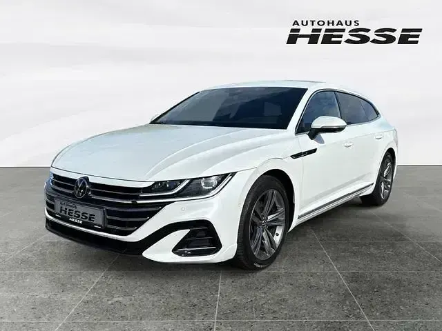 Gebraucht VW Arteon R-line 200 PS (147 kW) 2022 Oryxweiß perlmutteffekt Kombi