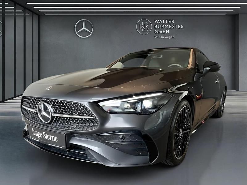 Metalliclack graphitgrau Gebraucht 2024 Mercedes CLE200 AMG Coupé | 54.980 € (Etwas zu teuer) - Bild 1/4