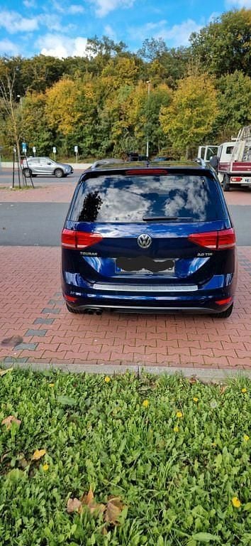 Gebraucht VW Touran Sound 150 PS (110 kW) 2017 Blau Van / Kleinbus