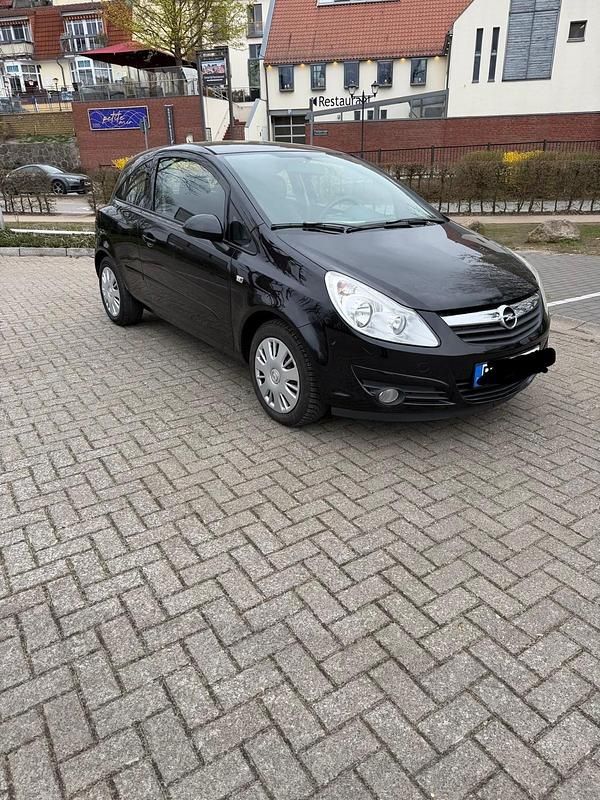 Gebraucht Opel Corsa 80 PS (58 kW) 2007 Schwarz Kleinwagen