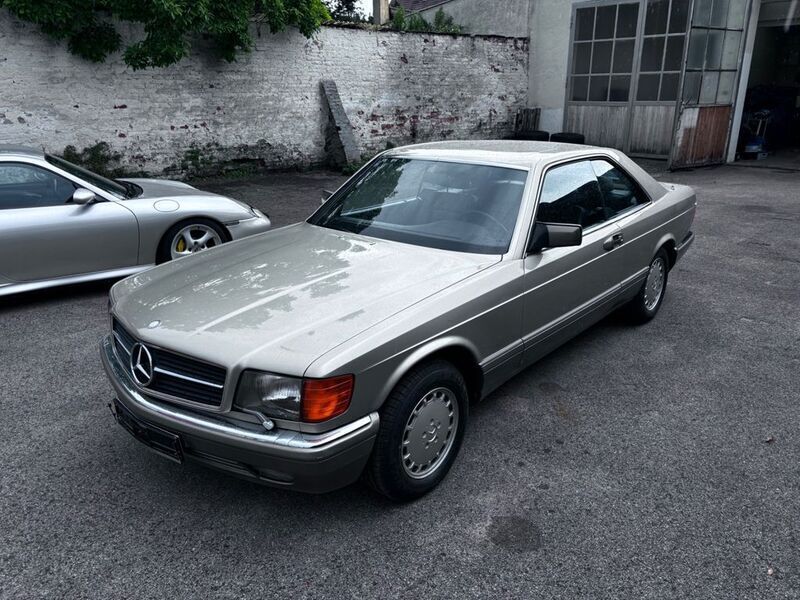 Gebraucht Mercedes 500 1986 Rauchsilbermetallic Coupé