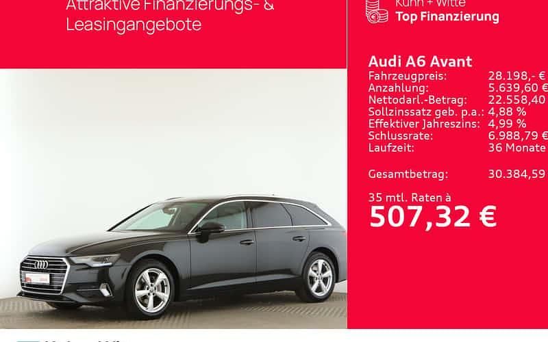 Vesuvgrau metallic Gebraucht 2019 Audi A6 Sport Kombi | 28.998 € (Etwas zu teuer) - Bild 1/4