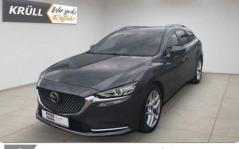 Grau Gebraucht 2022 Mazda 6 Sports-Line Kombi | 28.990 € (Fairer Preis) - Bild 1/4