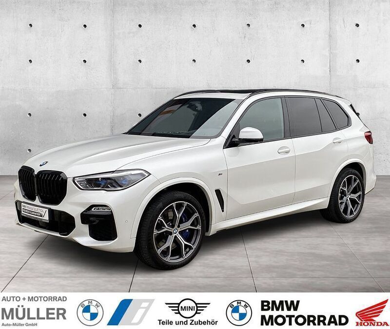 Mineralweiss metallic (metallic) Gebraucht 2020 BMW X5 Comfort Edition SUV | 52.570 € (Fairer Preis) - Bild 1/4